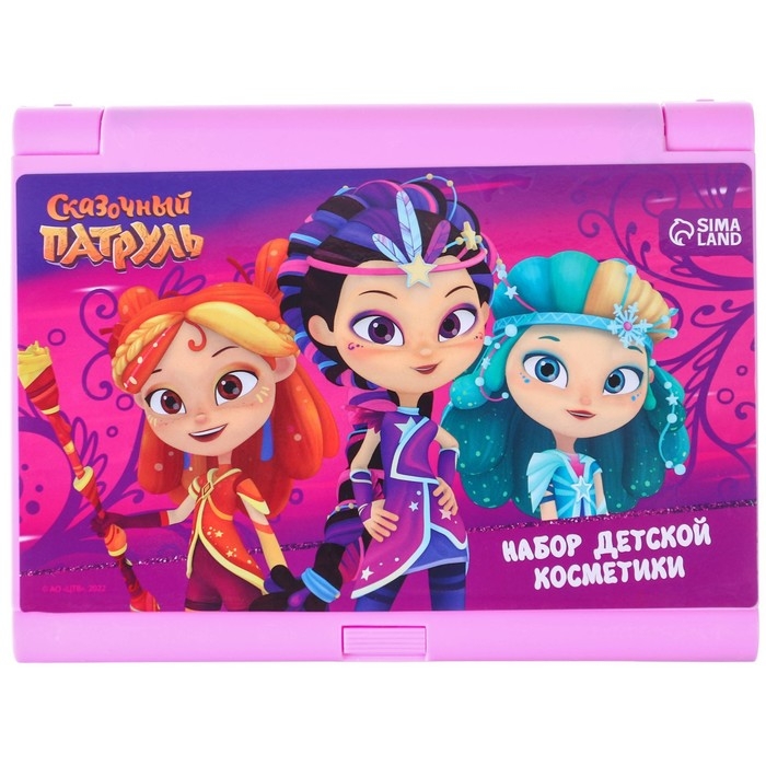 Набор детской косметики  Набор детской косметики "Поверь в сказку" Сказочный патруль, тени 8цв по 1,5гр,блеск