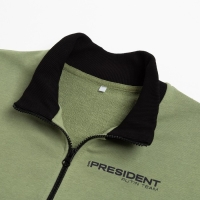 Толстовка на молнии President, размер XXL, цвет хаки