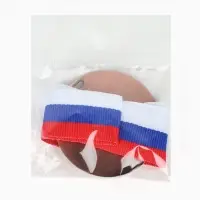 Медаль призовая &laquo;3 место&raquo; бронзовая 057, d=5 см, с лентой