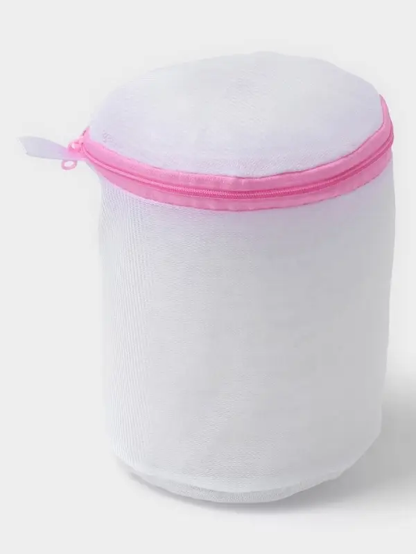 Мешки для стирки, 4 шт., L= 60&times;50, M=50&times;40, S=40&times;30, Цилиндр=15&times;16, белые