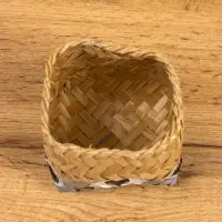 Корзинка &laquo;Енот&raquo;, 10&times;10&times;13 см, бамбук