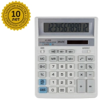 Калькулятор настольный ПОЛН/Р Attache AF-888,12р,дв.пит,204x158мм, белый