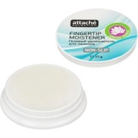 Подушка для смачивания пальцев гелевая Attache Selection Цветок Лотоса, 25г