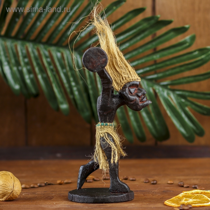 Сувенир дерево Сувенир дерево "Абориген-штангист" 30 см