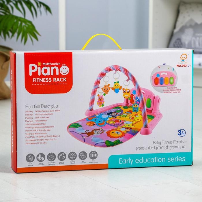 Развивающий музыкальный коврик «Малыши», 73x47 см. Развивающий музыкальный коврик «Малыши», 73x47 см.