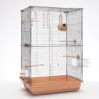 Клетка для птиц &laquo;Пижон&raquo; №104-Б, разборная, 58&times;40&times;65.4 см, 2 секции, бежевая