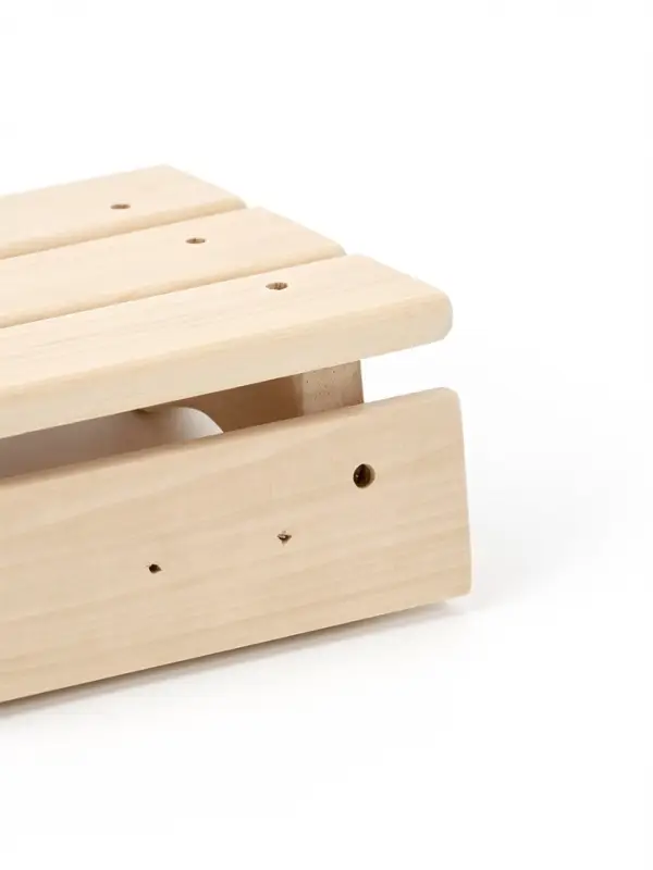 Полка - вешалка "Простая" 3 крючка 49х23х10 см