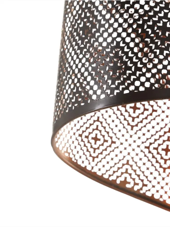 Светильник потолочный BayerLux &laquo;Манчестер&raquo; (Узор), 1&times;40 Вт, Е27, черный, 12.5&times;12.5&times;24+100 см