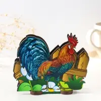 Салфетница  пасхальная "Петушок", 10,5х13,5х5 см