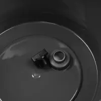 Кашпо подвесное для цветов, пластиковое, d=25 см, h=16 см, серое, Greengo