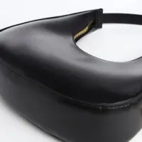 Сумка женская багет на молнии, 20.5&times;7&times;10.5 см, чёрная