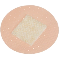 Лейкопластырь бакт. 2,2см круг полимер. телес.1000шт/упLEIKO