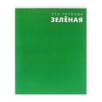 Тетрадь 48 листов в клетку Calligrata "Это Тетрадь..", обложка мелованный картон, блок офсет, МИКС