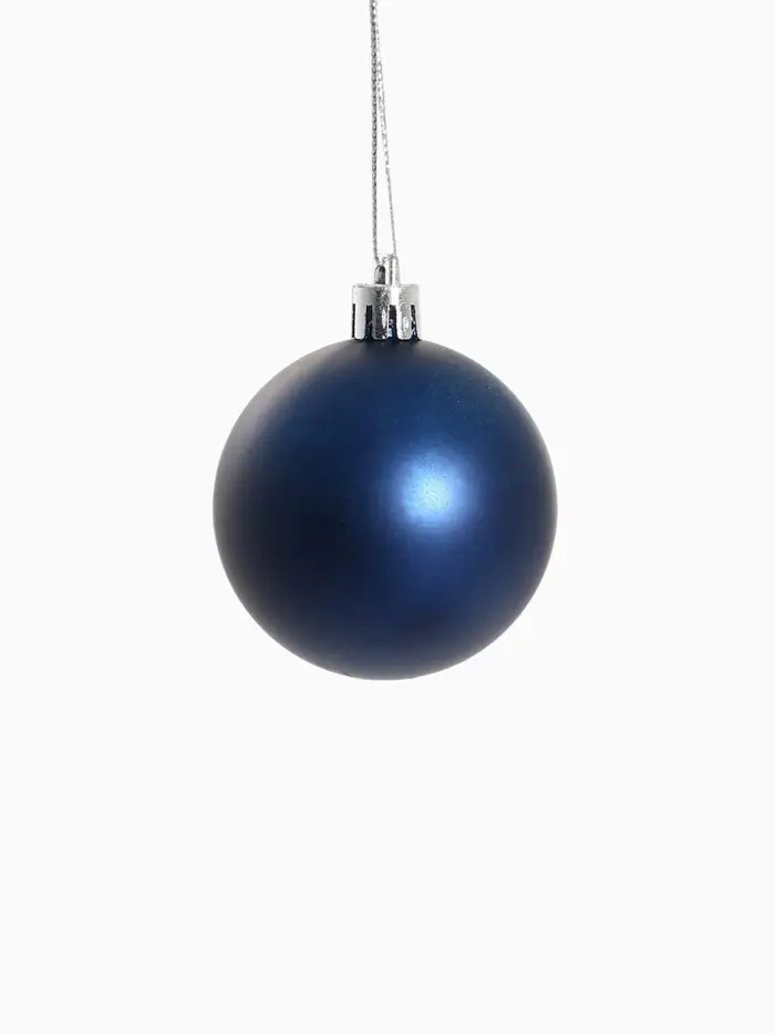 Ёлочные игрушки &laquo;Авива&raquo;, шары новогодние, d=6 см, набор 9 шт., синий