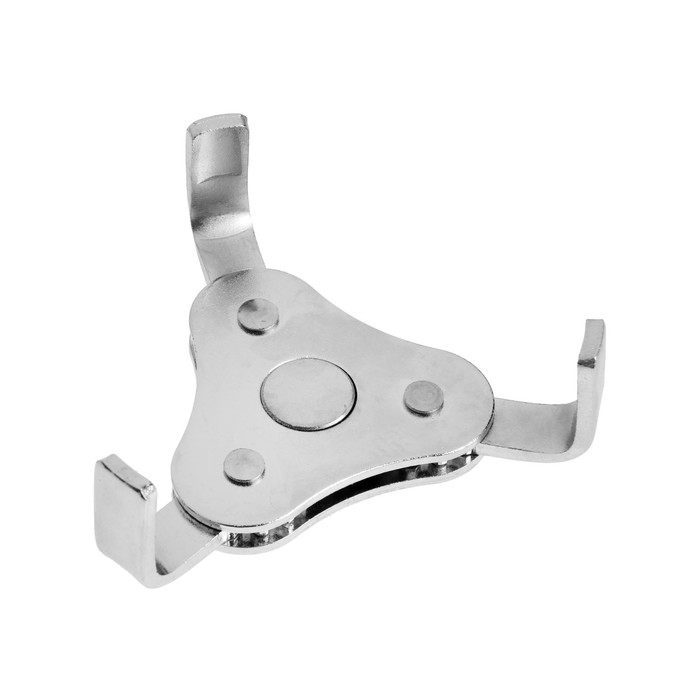 Съемник масляного фильтра ТУНДРА, плоские зажимы, тип  Съемник масляного фильтра ТУНДРА, плоские зажимы, тип "краб", под квадрат 1/2", 54 - 116 мм   928187