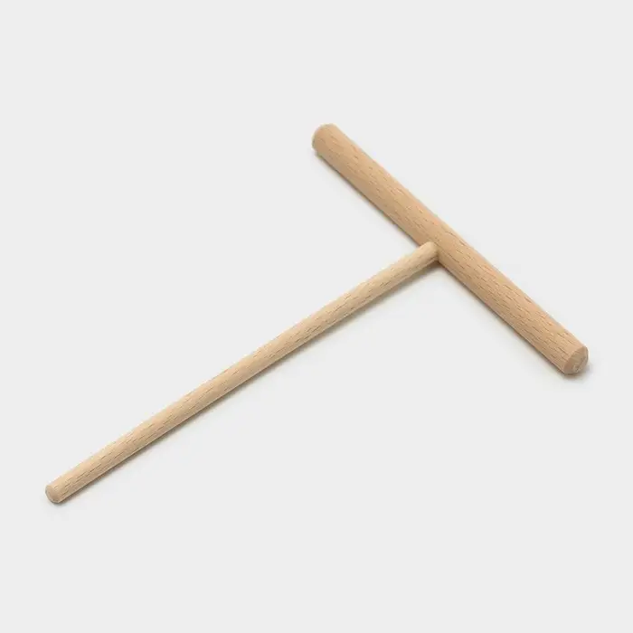 Палочка деревянная для блинов и раскатывания теста, 14,5×12 см, бук Палочка деревянная для блинов и раскатывания теста, 14,5×12 см, бук