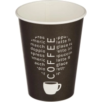 Стакан одноразовый бум односл. 300мл d-90мм SP12 love coffee (MIX) 50шт/уп