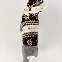 Комбинезон "Лапландия", с подкладом, размер S (ДС 25, ОГ 35, ОШ 25см), серый/бордо Комбинезон "Лапландия", с подкладом, размер S (ДС 25, ОГ 35, ОШ 25см), серый/бордо