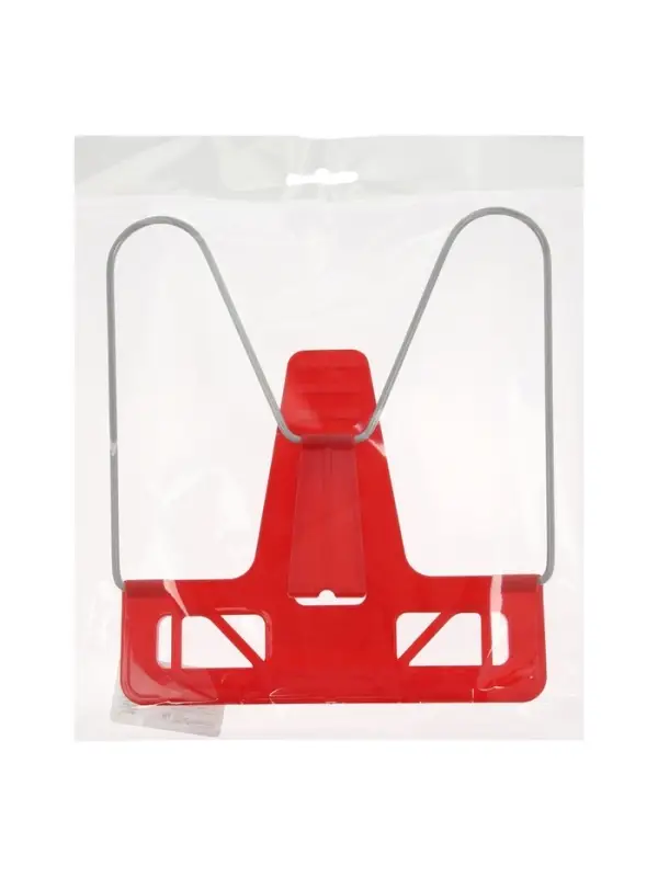 Подставка для книг «Отличный выбор», с пластиковым упором, эконом, красная Подставка для книг «Отличный выбор», с пластиковым упором, эконом, красная