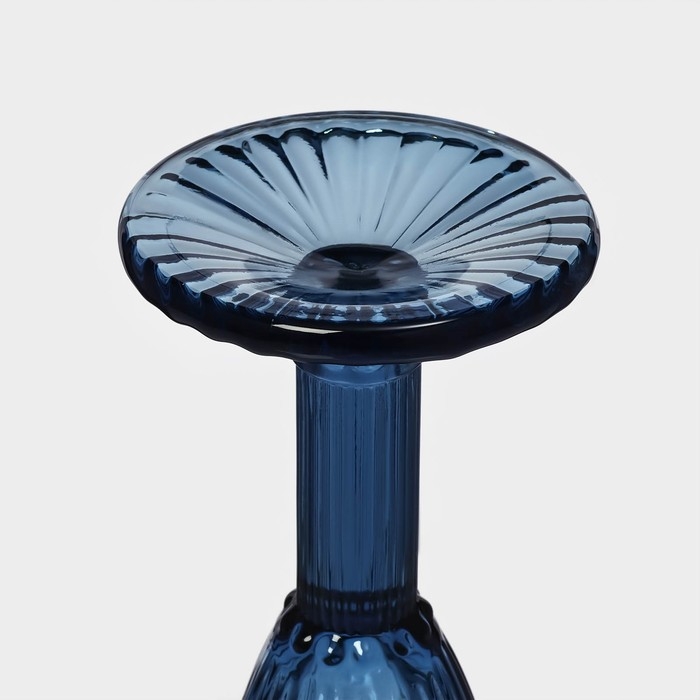 Бокал из стекла для шампанского «Босфор», 180 мл, 7×20 см, цвет синий Бокал из стекла для шампанского «Босфор», 180 мл, 7×20 см, цвет синий