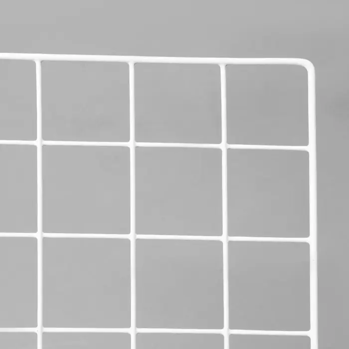 Сетка торговая 45&times;65 см, ячейка 5&times;5 см, окантовка 5 мм, пруток 3 мм белая