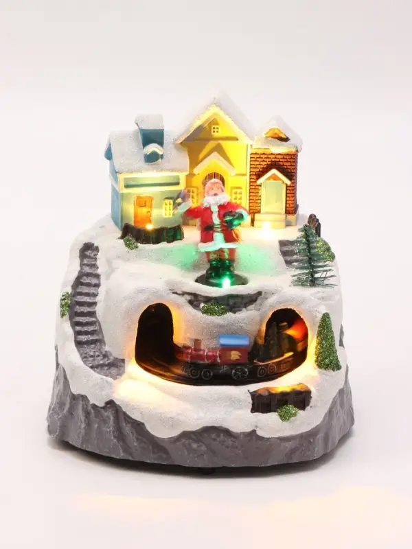 Фигура светодиодная &laquo;Дед Мороз&raquo; 13&times;12&times;15 см, муз, USB, AAx3 (не в комплекте), МУЛЬТИ