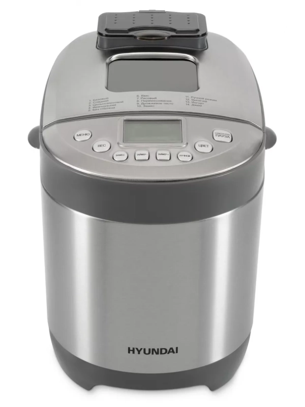 Хлебопечь HYBM-4082 550Вт серый