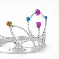 Корона принцессы, цвет серебряный Корона принцессы, цвет серебряный