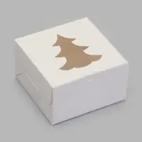 Коробка 10,2 х 10,2 х 5,9 см белая (фас 20шт)