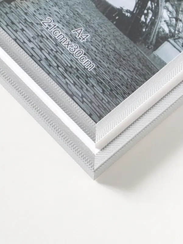 Фоторамка пластик формат А4 см "Остин" бело-серый 33,5х24,5х1,5 см