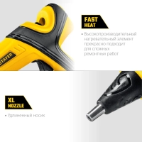 Пистолет клеевой STAYER PRO 11, 70Вт, 11мм, 18 г/мин (0681-20)