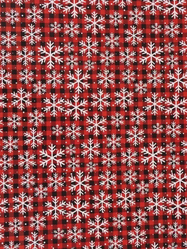 Бумага упаковочная новогодняя глянцевая &laquo;Снегопад&raquo;, 70&times;100 см, 1 лист