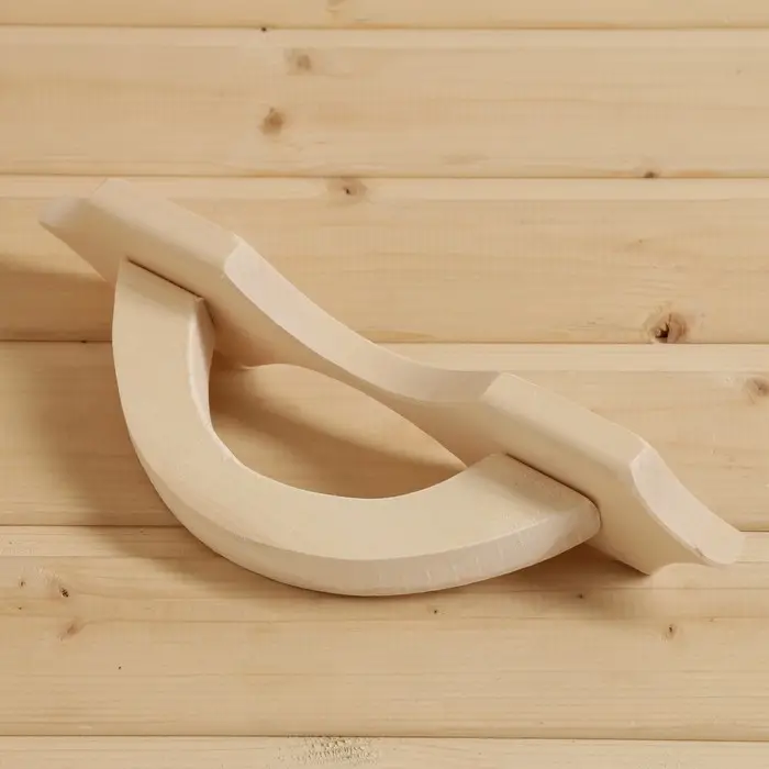 Ручка для бани и сауны, 32&times;9&times;2.6, деревянная, &laquo;Добропаровъ&raquo;
