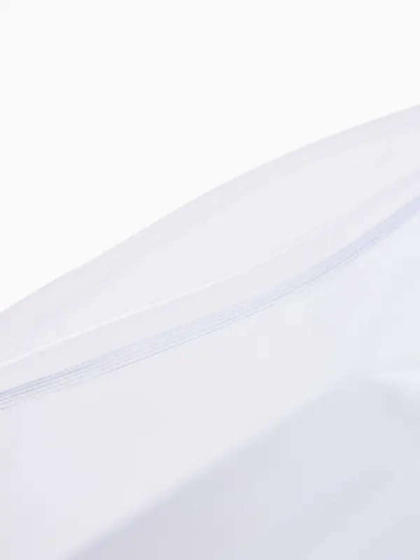 Косметичка для бассейна с застёжкой зип-лок, без рисунка, прозрачная