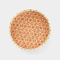 Фруктовница бамбуковая, 19 см