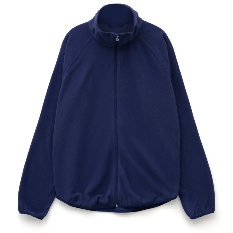 Куртка флисовая унисекс Fliska, темно-синяя, размер XL/XXL Куртка флисовая унисекс Fliska, темно-синяя, размер XL/XXL