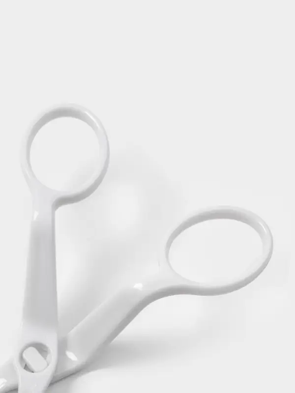 Ножницы кондитерские Доляна, 13&times;5.5 см, пластик, белые