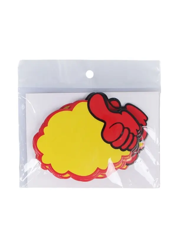 Набор 20 листов ценники-реклама, малые