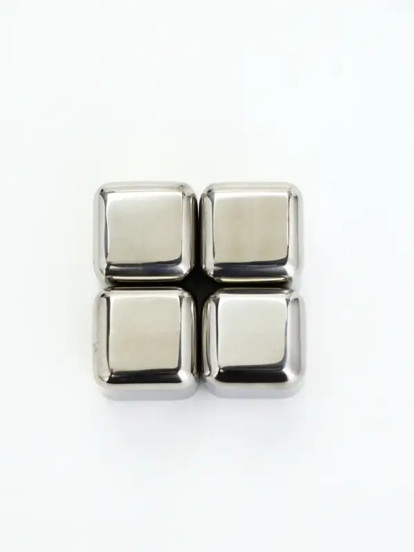 Набор камней для охлаждения виски, 2,7 х 2,7 см, 4 шт.