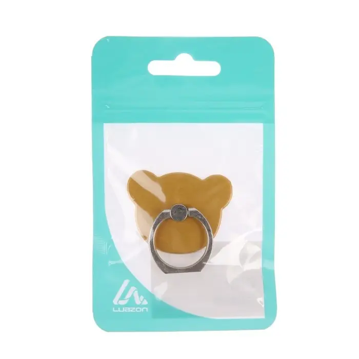 Держатель-подставка с кольцом для телефона Luazon, в форме «Мишки», цвет золотой
