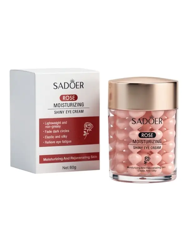 Крем для кожи вокруг глаз капсульный питательный SADOER с ароматом розы, 60 г
