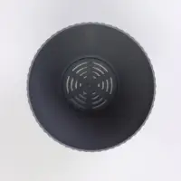 Горшок для цветов пластиковый Ribbed, 1 л, d=13.5 см, h=12 см, поддон МИКС, серый