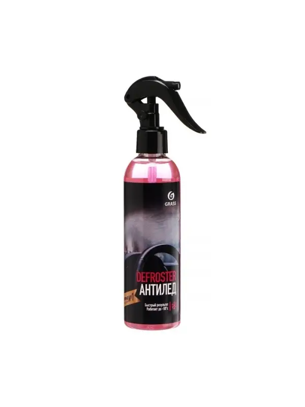 Размораживатель стёкол Grass антилёд, триггер, 250 мл