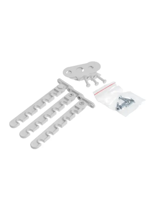 Ограничитель открывания для окна ТУНДРА, металлическая гребенка, 5-ти позиционная, 3 шт.