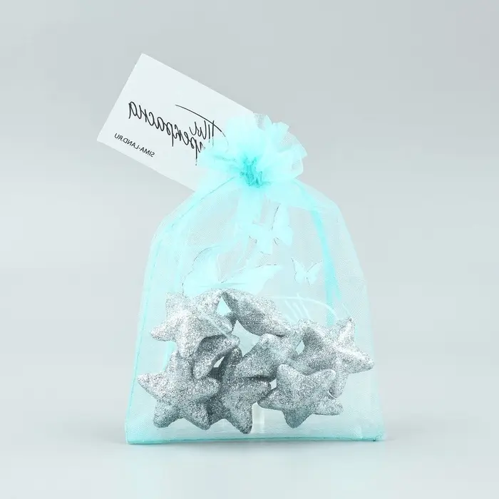 Мешочек подарочный из фатина с термонаклейкой «Ты прекрасна», 11 х 16 см +/- 1.5 см Мешочек подарочный из фатина с термонаклейкой «Ты прекрасна», 11 х 16 см +/- 1.5 см