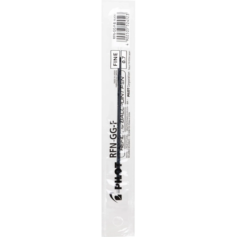 Стержень шариковый 144мм PILOT RFJ-GP-F/RFN-GG-F для BPS-GP-F черный 0,22мм