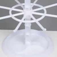 Подставка для украшений &laquo;QF. Карусель&raquo;, универсальная, 16&times;16&times;28 см, белая