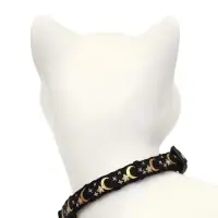 Набор ошейников для кошек &laquo;Ночь&raquo;, 19-32&times;1 см, 2 шт.