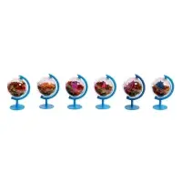 Растущие игрушки в глобусе «Животные и шарики», 2 х 3,5 х 6,5 см, МИКС