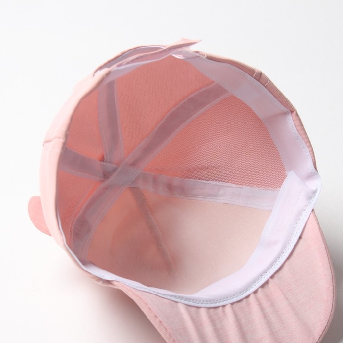 Кепка детская MINAKU с ушками, цвет розовый, р-р 44-46 Кепка детская MINAKU с ушками, цвет розовый, р-р 44-46